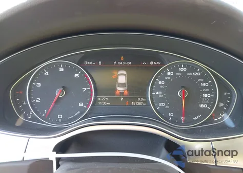 2014 Audi A6 2.0T Premium z USA, uszkodzony, nr VIN WAUGFAFC1EN104248